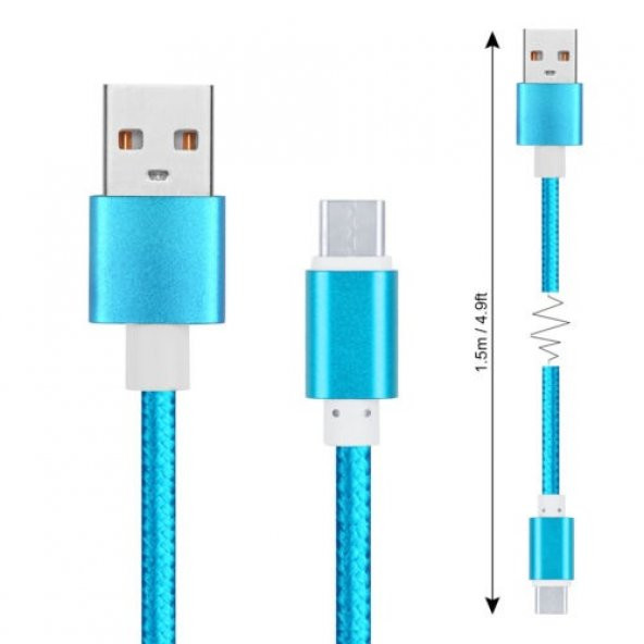 Type-C Usb 3.1 Şarj Kablosu Hızlı Şarj Veri Aktarım Kablosu Lg Gm (259907460)