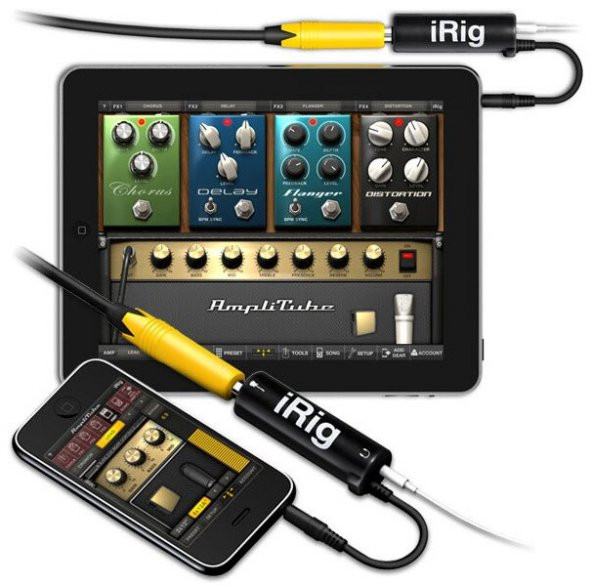 Gitar Irig Iphone Ipod Ipad Bağlantı Amplitube (259907170) - Resim 4