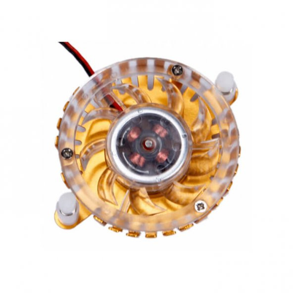 Ekran Kartı Fanı Bakır Renk Vga Fan Kutulu - Resim 4