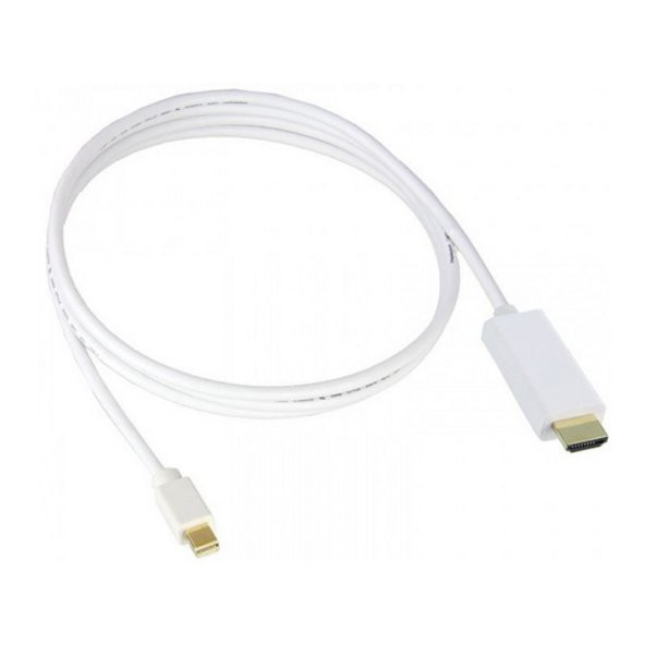 Mini Displayport To Hdmi Kablo Mac Macbook Tv Görüntü Aktarma - 2