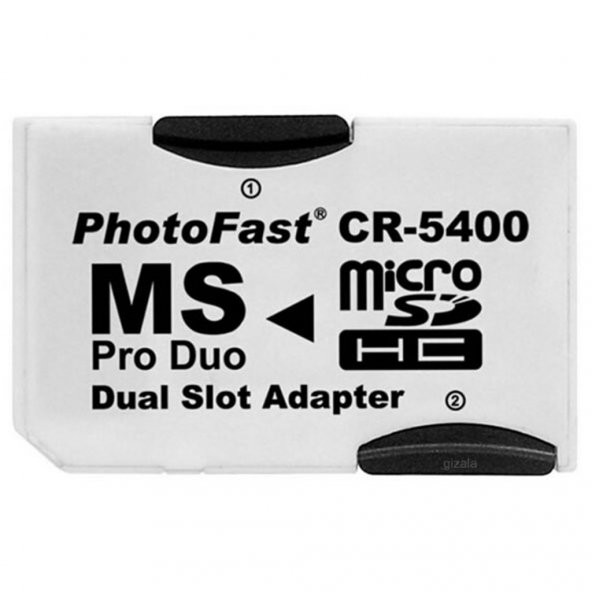 Micro Sd Memory Stick Pro Duo Çevirici Hafıza Kartı Adaptörü