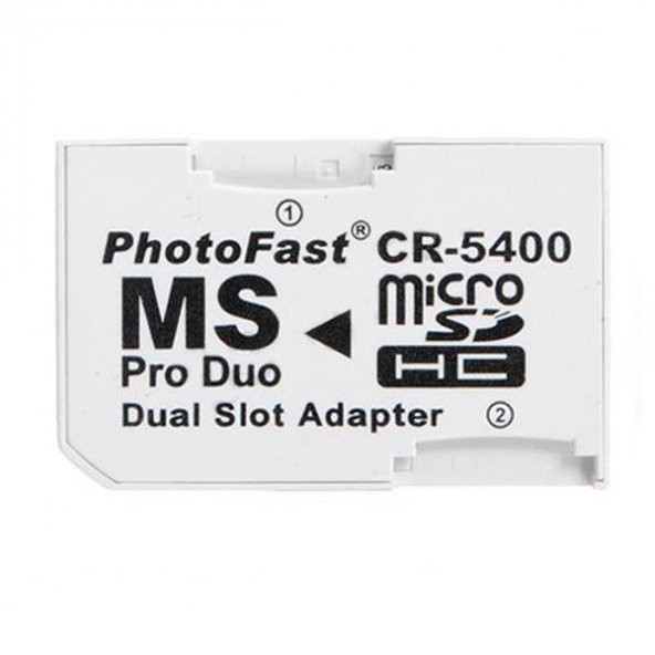 Micro Sd Memory Stick Pro Duo Çevirici Hafıza Kartı Adaptörü - 3