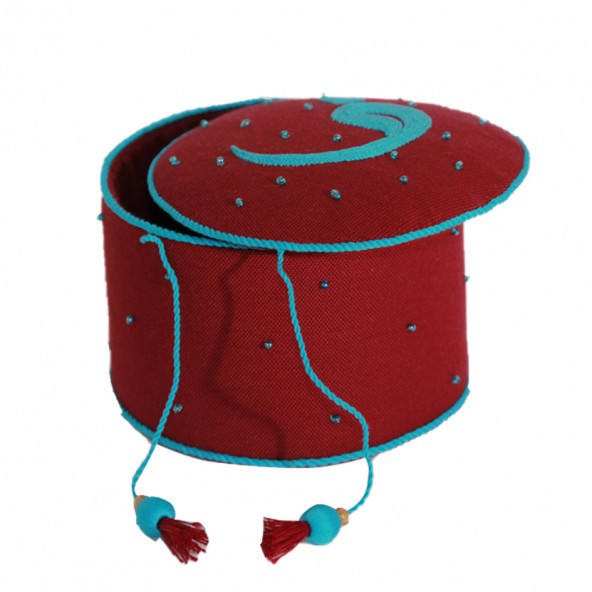 Vav Desen İşlemeli Takı Kutusu - 2