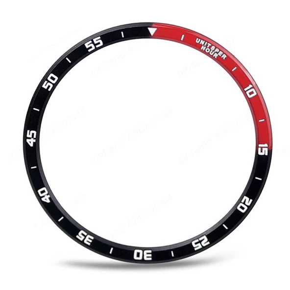 Gpack Samsung Galaxy Watch 4 44mm Çerceve Metal Koruma HS07