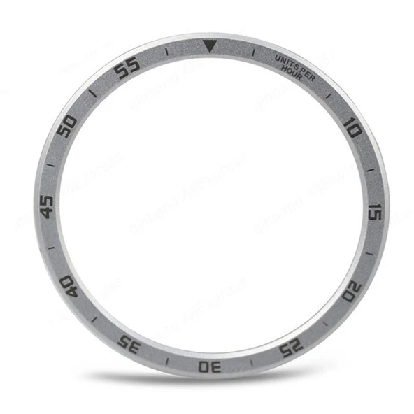 Gpack Samsung Galaxy Watch 4 44mm Çerceve Metal Koruma HS07 - 3