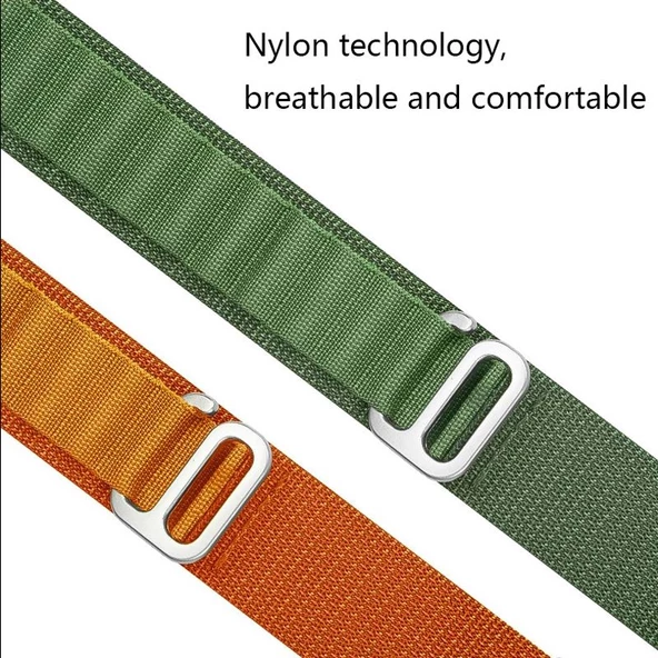 Gpack Amazfit GTR 3 Pro Kordon Ayarlanabilir Kademeli Naylon HS25 - 4