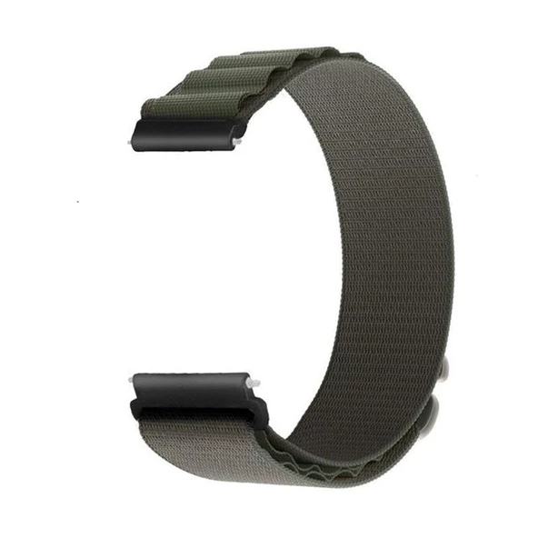 Gpack Amazfit GTR 2 Classic Kordon Ayarlanabilir Kademeli Naylon HS25 - 5