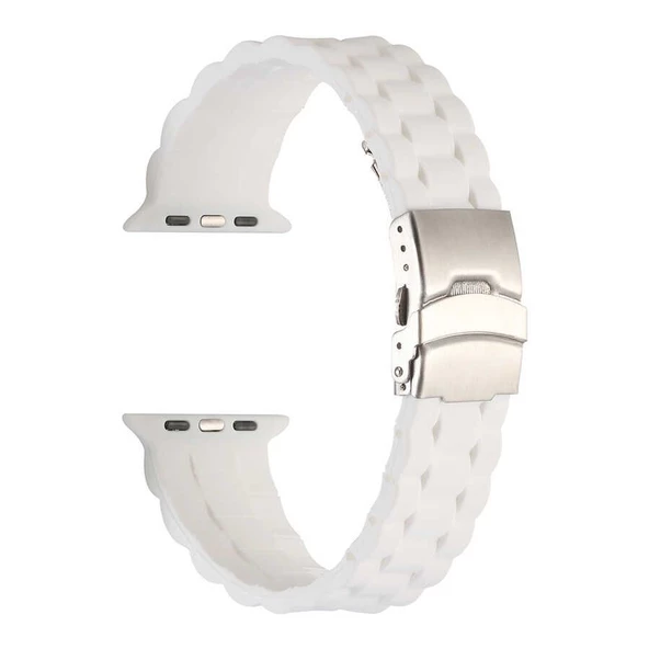 Gpack Apple Watch 4 5 40mm Kordon Mat Silikon Ayarlanabilir KRD 72
