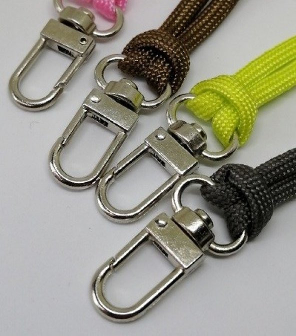 4 Adet Anahtarlık Ve Kolye Bağlantı Aparatı Geniş Kulp - 2