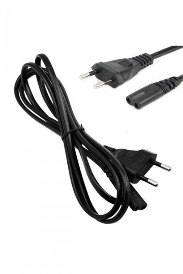 Epson Yazıcı Güç Kablosu ( 220v Ac Power Cord ) ( 220 Volt Double Corrugated 2 Pın Cable )