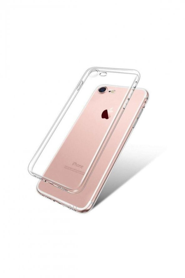 Apple Iphone 7 Tam Şeffaf Silikon Transparan Kılıf APP-7