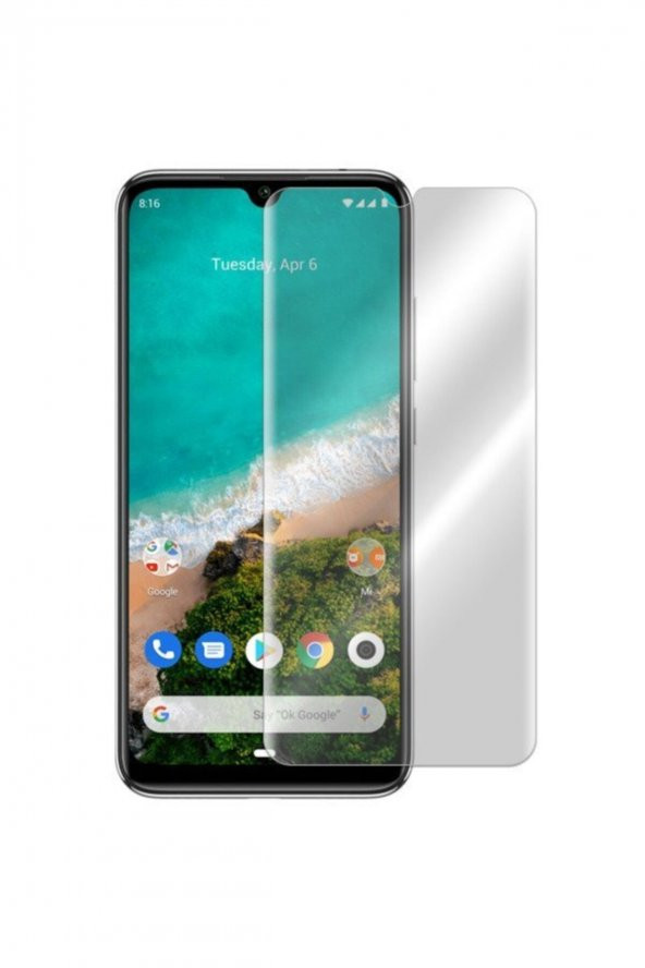 Xiaomi Mi A3 Kırılmaz Ekran Koruyucu Temperli Cam - 1