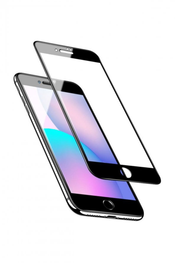 Apple Iphone 7 Plus 8 Plus 5d 6d 9d Ekran Koruyucu Kırılmaz Cam Siyah