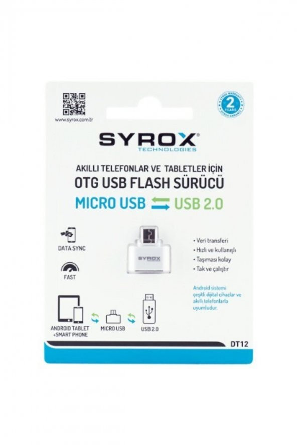 (micro) Otg Çevirici Syrox Dt12