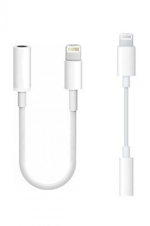 Iphone 7 8 X Plus Uyumlu Kulaklık Çevirici Lightning Aux Dönüştürücü - 2