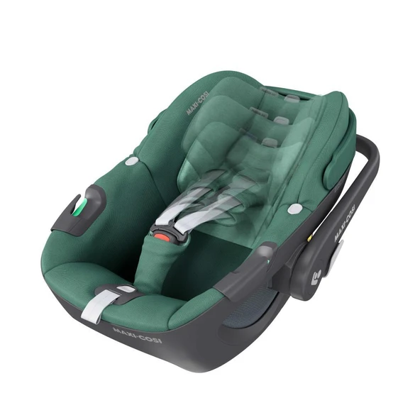 Maxi-Cosi Pebble ADAC'lı 360 Dönebilen 0-13 kg Ana Kucağ Bebek Oto Koltuğu Essential Green - 4