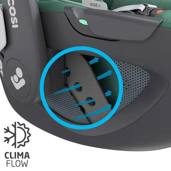 Maxi-Cosi Pebble ADAC'lı 360 Dönebilen 0-13 kg Ana Kucağ Bebek Oto Koltuğu Essential Green - 10