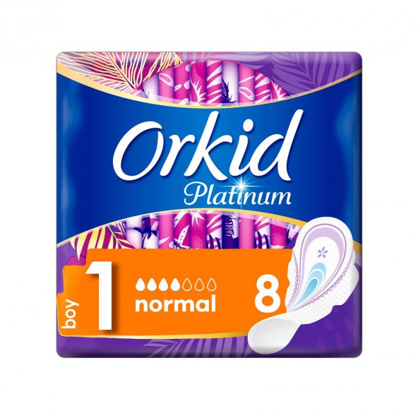 Orkid Platinum Normal Ped 8x3 24 Adet