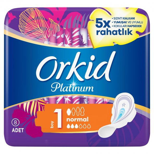 Orkid Platinum Normal Ped 8x3 24 Adet - 2
