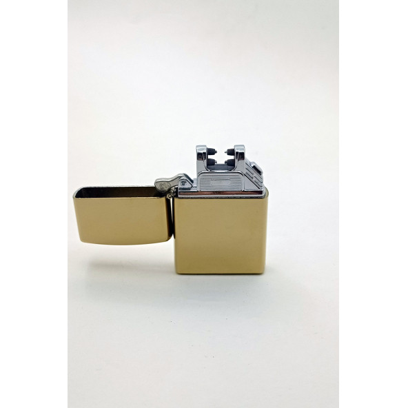 Gold Kare Şarjlı Çakmak