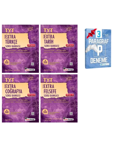TYT Extra Türkçe Tarih Coğrafya ve Felsefe Soru Bankası