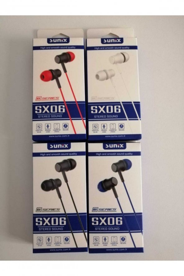 SX06 Kulakiçi kulaklık