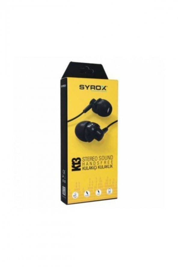 Ekstra Bas Stereo Kulakiçi Kulaklık K13