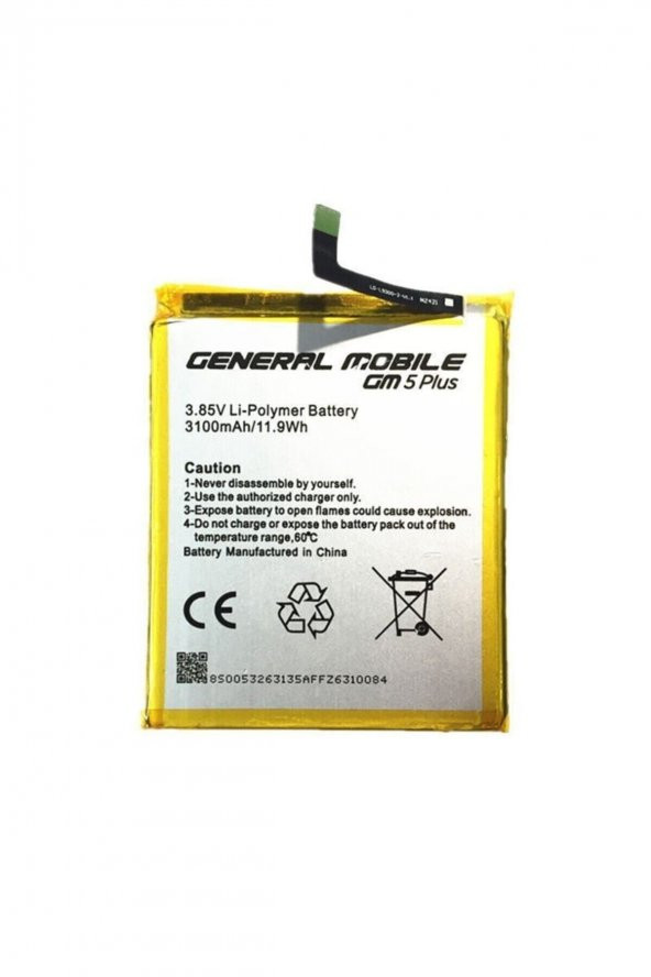 General Mobile Discovery Gm5 Plus Batarya Pil