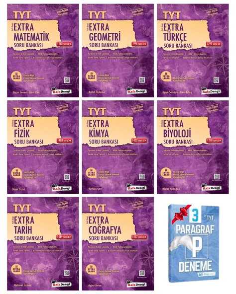TYT Extra Tüm Dersler Soru Bankası Seti - 1