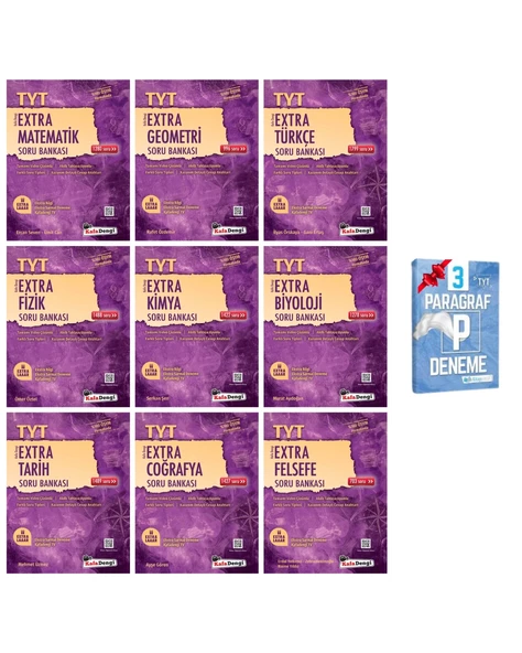 TYT Extra Tüm Dersler Soru Bankası FULL Set ürün görseli