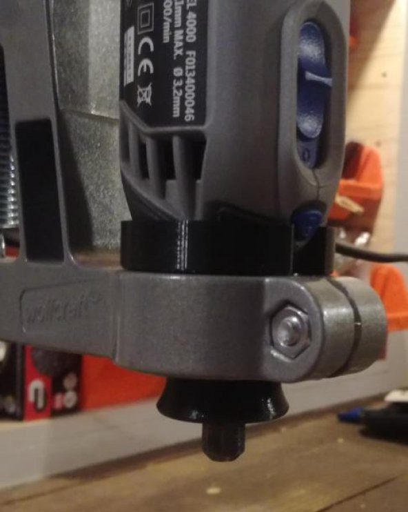 Dremel 4000 İçin Adaptör Matkap Tutucu Plastik Aparat