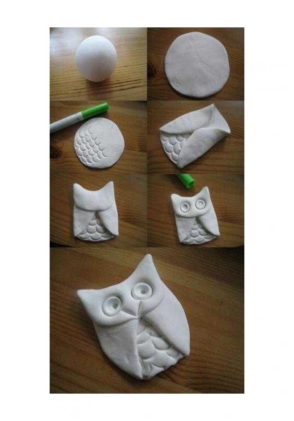 Seramik Hamuru Doğal Kil 250 Gr Beyaz Kil Hamuru 1 Adet - 4