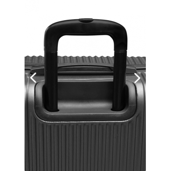 Alpa Valiz 3 LÜ Set Siyah - 2