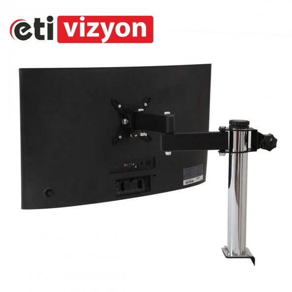 Etivizyon DM-01 Masa Üstü Monitör Askı Aparatı 17"-27" - 4