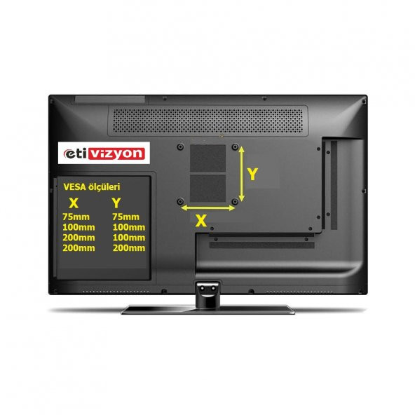 Etivizyon DM-03 Masa Üstü Monitör Askı Aparatı 22"-32" - 6