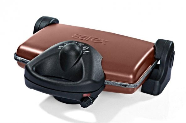 Sarex SR-3400 Kahvaltım Izgara ve Tost Makinesi - Rose - 3