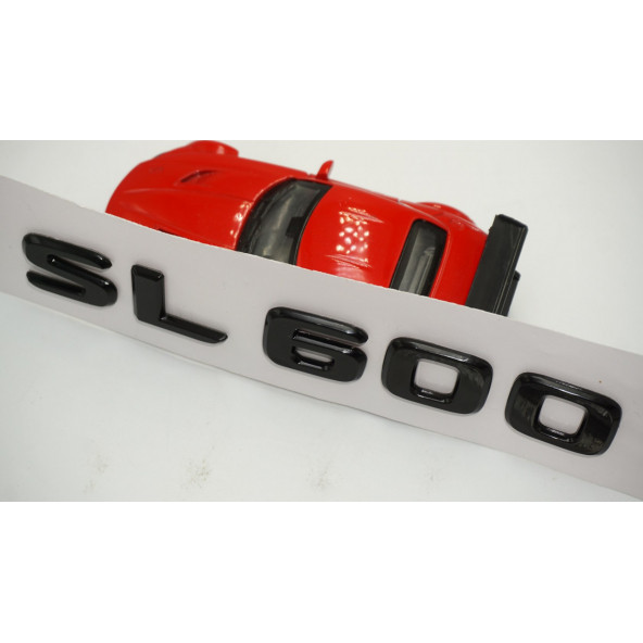 SL 600 Bagaj Parlak Siyah ABS 3M 3D Yazı Logo - Resim 4