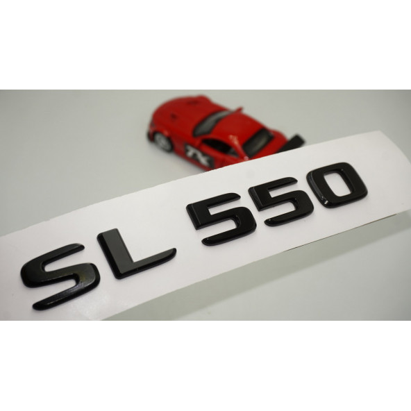 SL 550 Bagaj Parlak Siyah ABS 3M 3D Yazı Logo