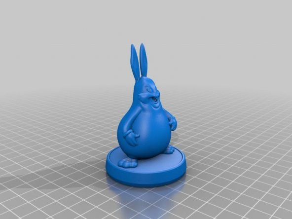 Büyük Chungus Ama Uygun Bir Poligon Sayısı İle Plastik Aparat
