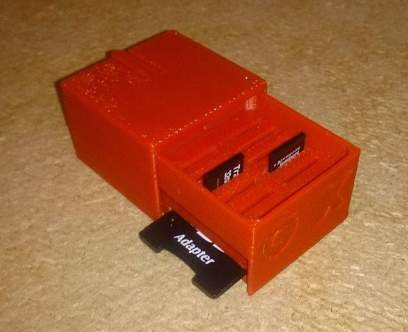 Microsd Kart Tutucu Artı Sd Kart Adaptörü Plastik Aparat - 3
