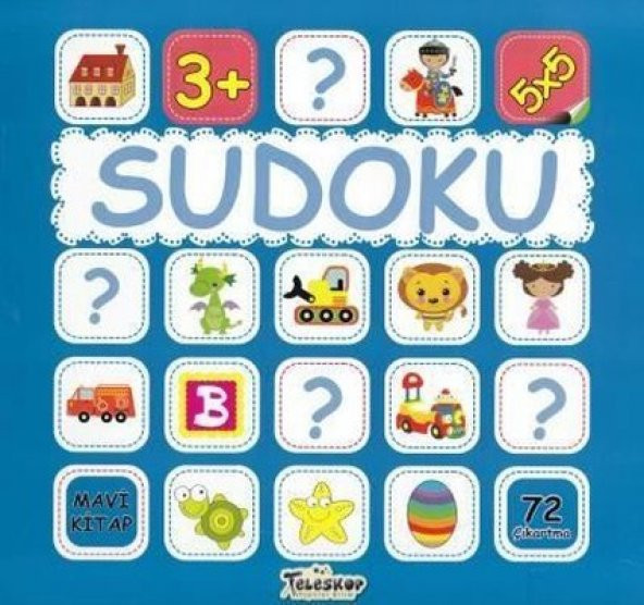 Sudoku 4x4 - Mavi Kitap - 1