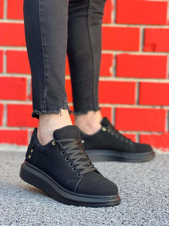 KB047 Kömür Süet Günlük Erkek  Ayakkabı ürün görseli 1