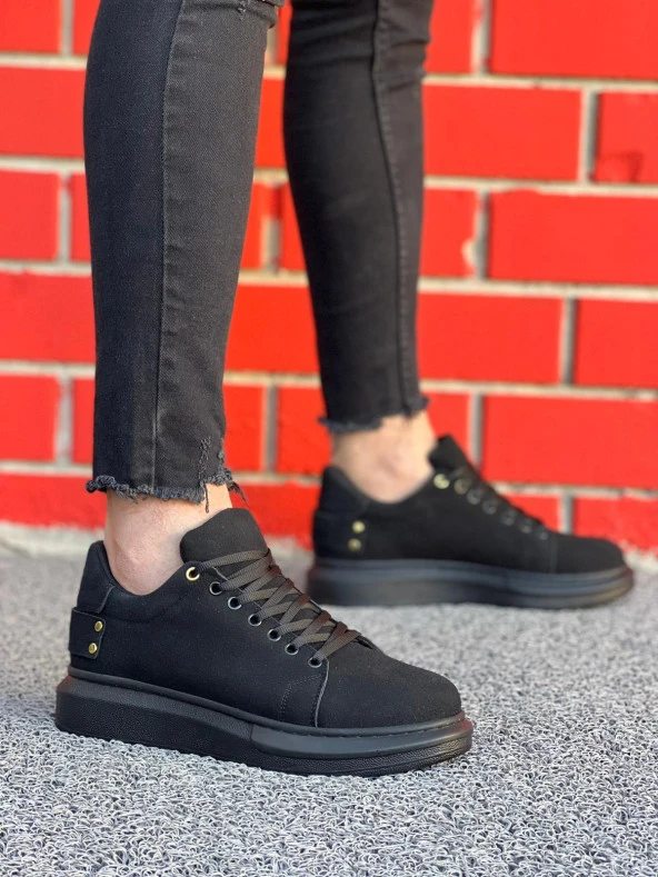 KB047 Kömür Süet Günlük Erkek  Ayakkabı - Resim 2