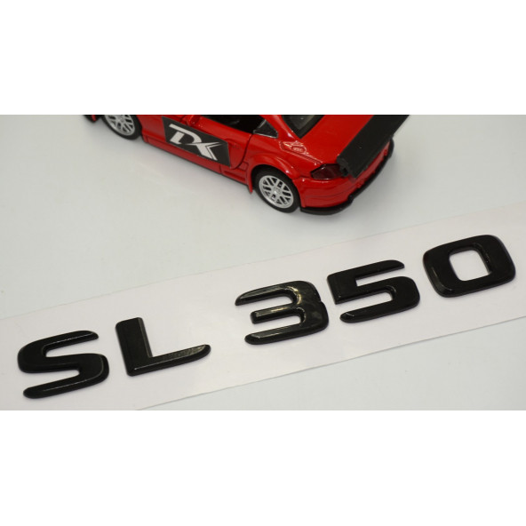 SL 350 Bagaj Parlak Siyah ABS 3M 3D Yazı Logo - 3