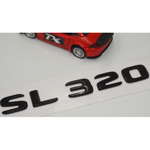 SL 320 Bagaj Parlak Siyah ABS 3M 3D Yazı Logo - 3