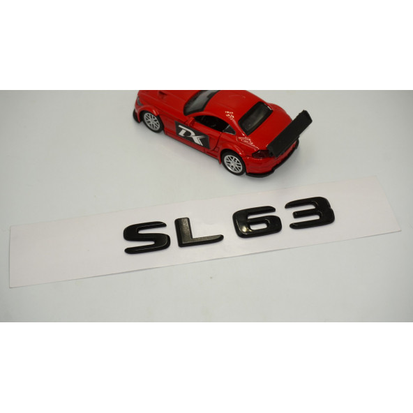 SL 63 Bagaj Parlak Siyah ABS 3M 3D Yazı Logo - 2