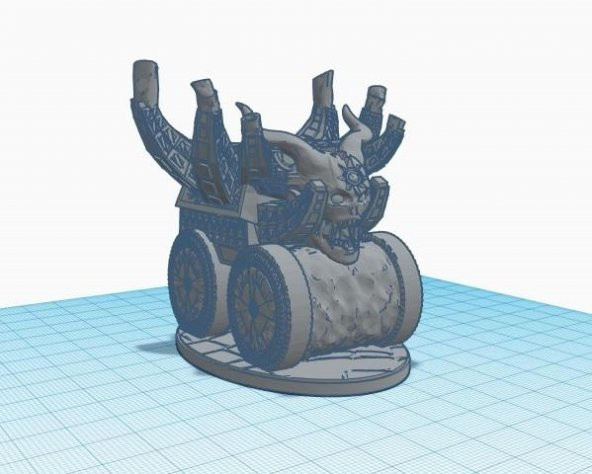 Hellfire Engine - Dnd 5E Plastik Aparat - 2