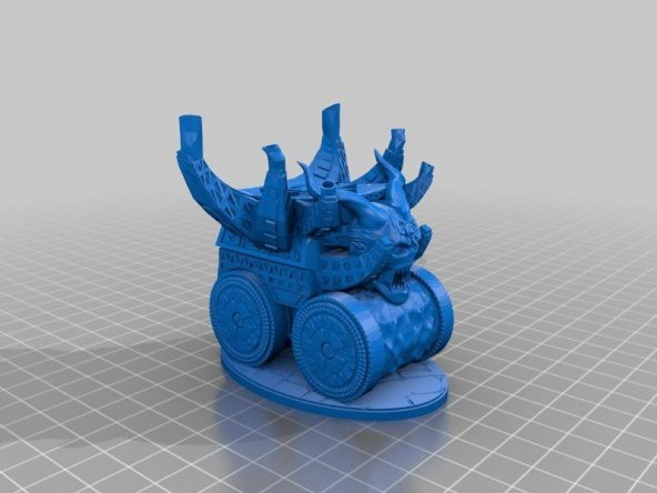 Hellfire Engine - Dnd 5E Plastik Aparat - 3