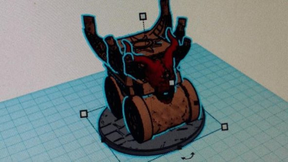 Hellfire Engine - Dnd 5E Plastik Aparat - 4