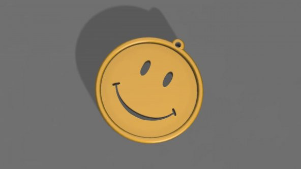 Smiley Medal Plastik Aparat - 1